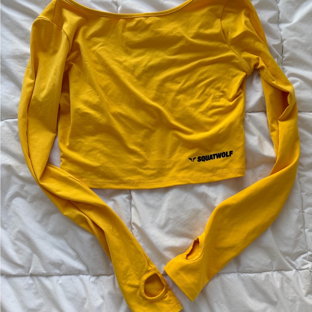 Squatwolf Yellow Tank Top
